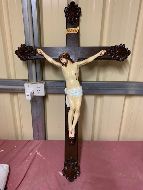 Crucifix fell off the wall