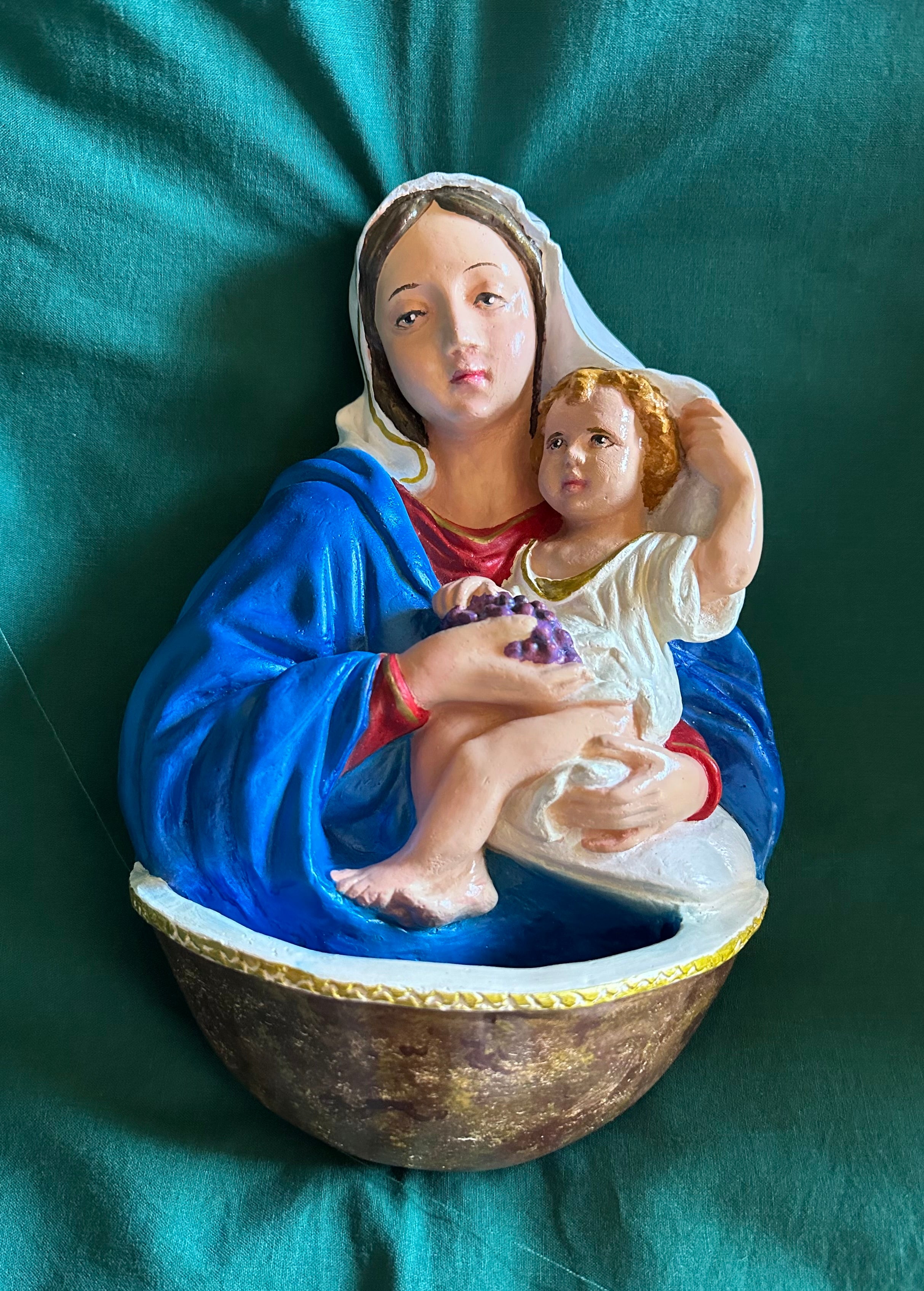Our Lady Holy Water Font