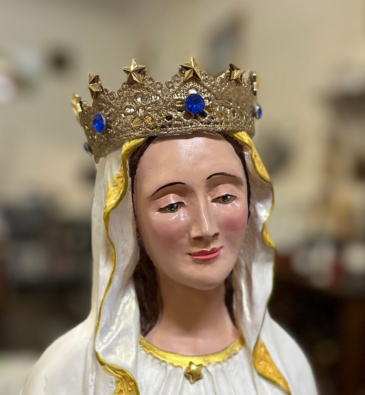 Handmade Crown for Our Lady Statue